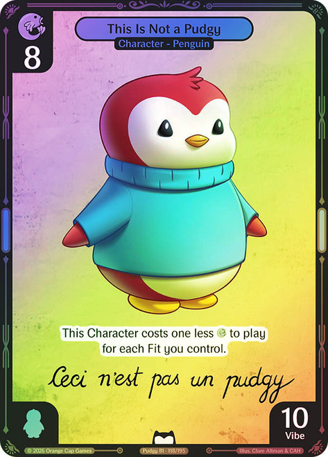 This Is Not a Pudgy
Birb & Pengu
Single
Vibes