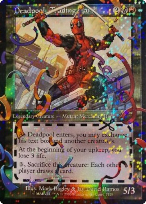 Deadpool, Trading Card (Marvel) | Secret Lair Drop | Star City Games