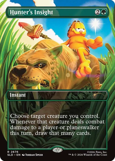 Hunter's Insight (Garfield)
Secret Lair Drop
Single
Magic: The Gathering
