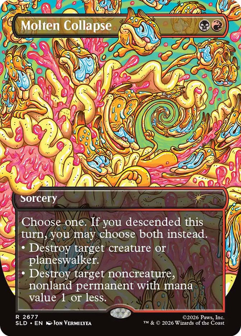 Molten Collapse (Garfield)
Secret Lair Drop
Single
Magic: The Gathering