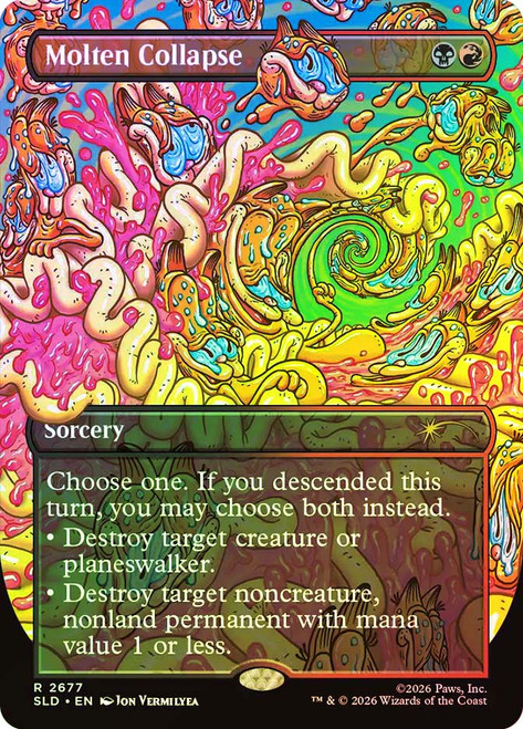 Molten Collapse (Garfield)
Secret Lair Drop
Single
Magic: The Gathering