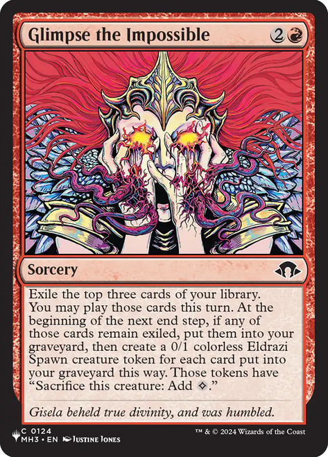 MTG すべそれ 天使トークン Amazon版 Foil PSA10 Glimpse the Impossible | Modern Horizons 3 | Star City Games