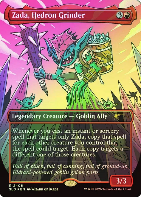 Zada, Hedron Grinder
Secret Lair Drop
Single
Magic: The Gathering
