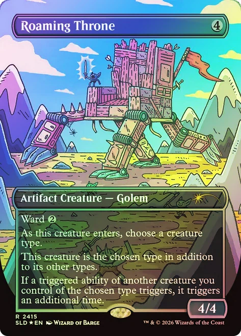 Roaming Throne
Secret Lair Drop
Single
Magic: The Gathering