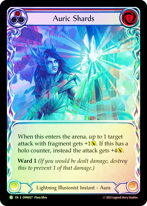 Auric Shards (Red)
Omens of the Third Age
Single
Flesh and Blood