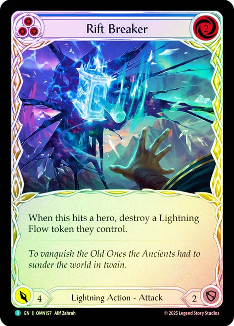 Rift Breaker (Blue)
Omens of the Third Age
Single
Flesh and Blood