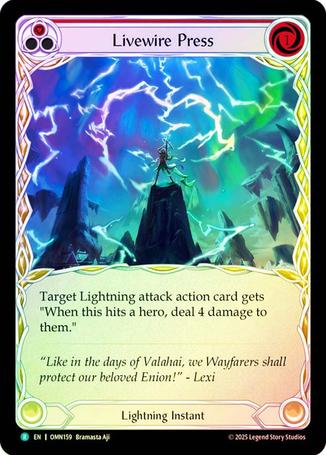 Livewire Press
Omens of the Third Age
Single
Flesh and Blood
