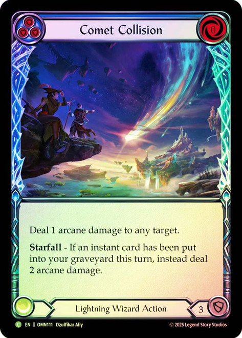 Comet Collision (Blue)
Omens of the Third Age
Single
Flesh and Blood