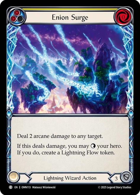 Enion Surge (Yellow)
Omens of the Third Age
Single
Flesh and Blood