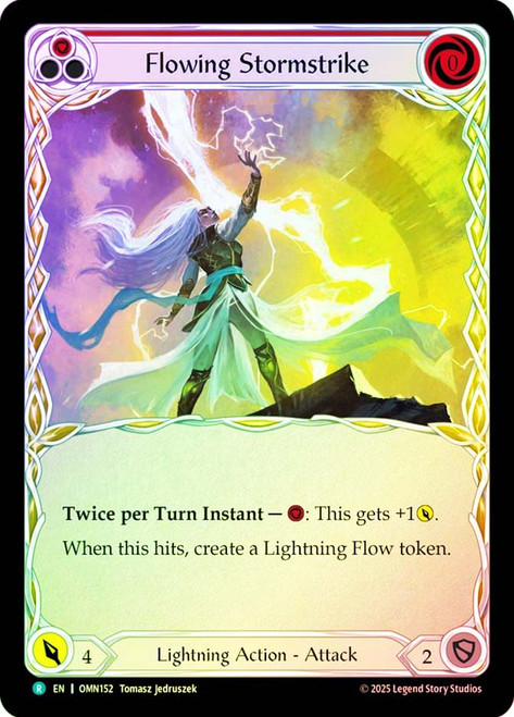Flowing Stormstrike
Omens of the Third Age
Single
Flesh and Blood