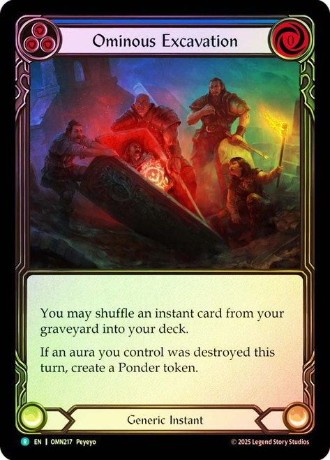 Ominous Excavation
Omens of the Third Age
Single
Flesh and Blood
