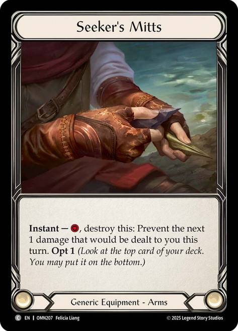 Seeker's Mitts
Omens of the Third Age
Single
Flesh and Blood