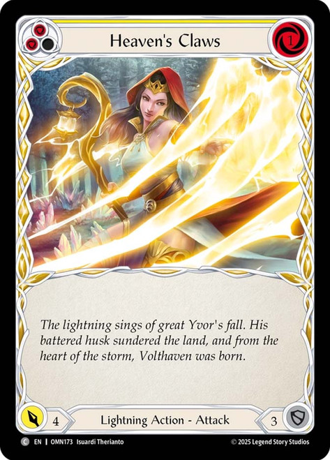 Heaven's Claws (Yellow)
Omens of the Third Age
Single
Flesh and Blood