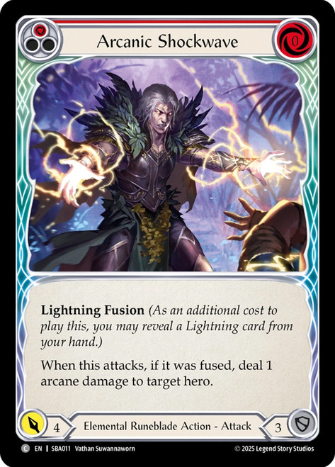 Arcanic Shockwave (Red)
Briar Silver Age Deck
Single
Flesh and Blood