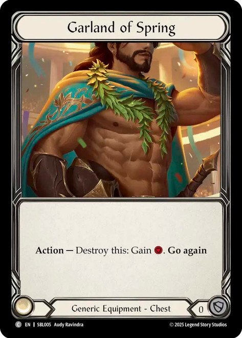 Garland of Spring
Boltyn Silver Age Deck
Single
Flesh and Blood