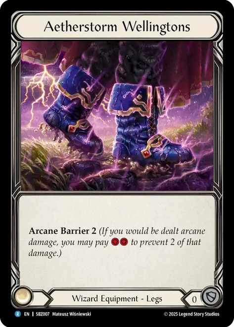 Aetherstorm Wellingtons
Blaze Silver Age Deck
Single
Flesh and Blood