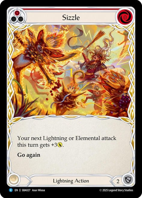 Sizzle (Red)
Briar Silver Age Deck
Single
Flesh and Blood