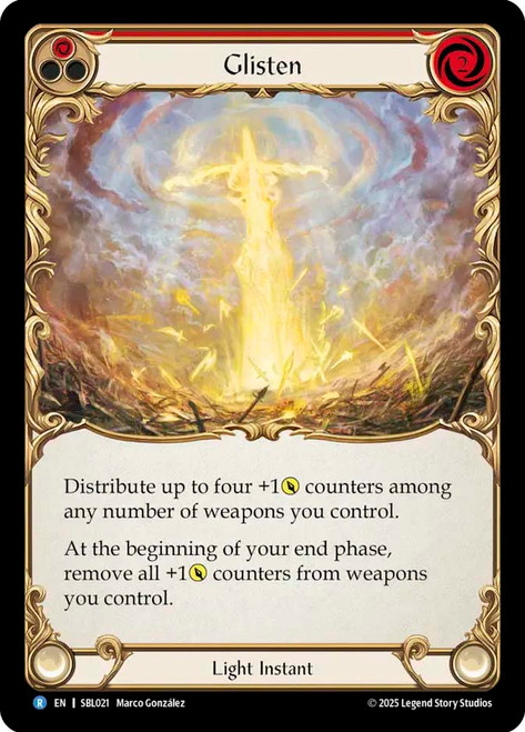 Glisten
Boltyn Silver Age Deck
Single
Flesh and Blood
