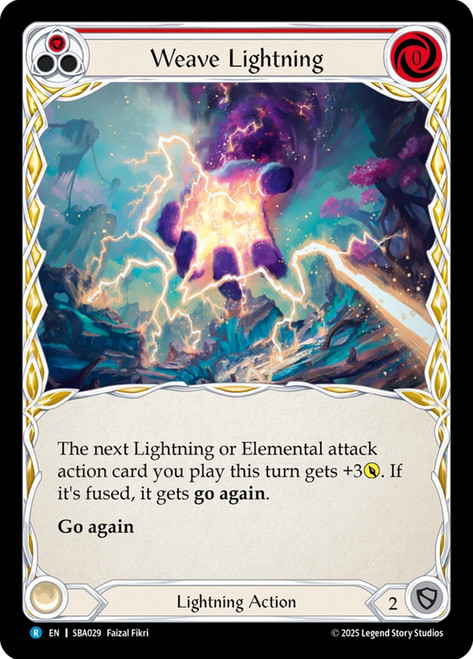 Weave Lightning (Red)
Briar Silver Age Deck
Single
Flesh and Blood