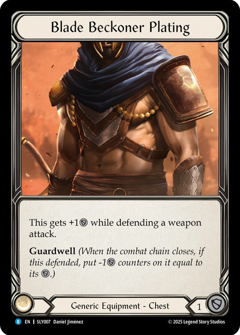 Blade Beckoner Plating
Lyath Goldmane Silver Age Deck
Single
Flesh and Blood