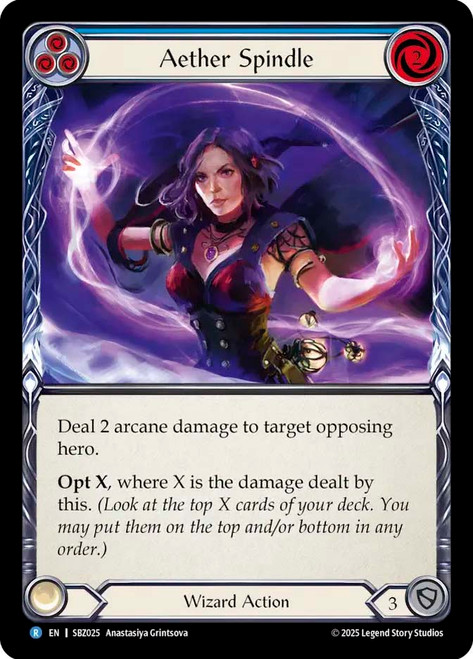 Aether Spindle (Blue)
Blaze Silver Age Deck
Single
Flesh and Blood