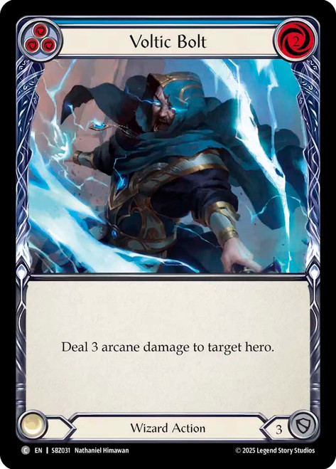 Voltic Bolt (Blue)
Blaze Silver Age Deck
Single
Flesh and Blood