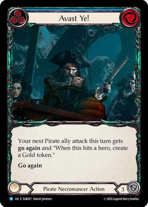 Avast Ye!
Gravy Bones Silver Age Deck
Single
Flesh and Blood