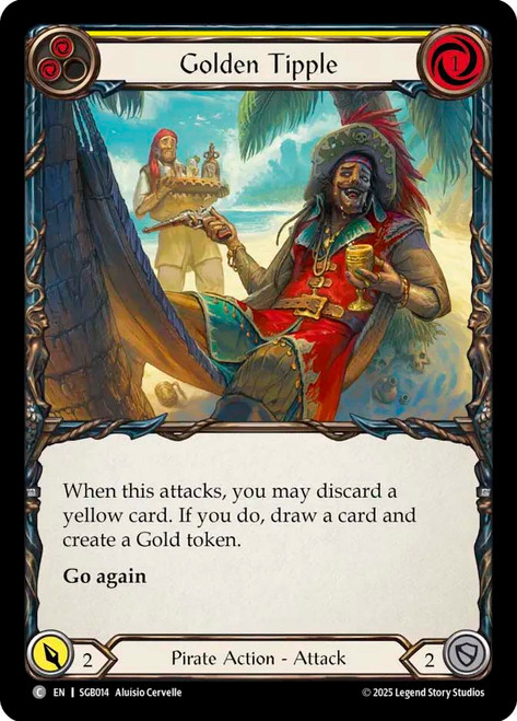 Golden Tipple (Yellow)
Gravy Bones Silver Age Deck
Single
Flesh and Blood