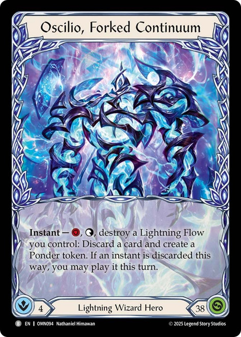Oscilio, Forked Continuum // Oscilio, Scion of the Third Age
Omens of the Third Age
Single
Flesh and Blood