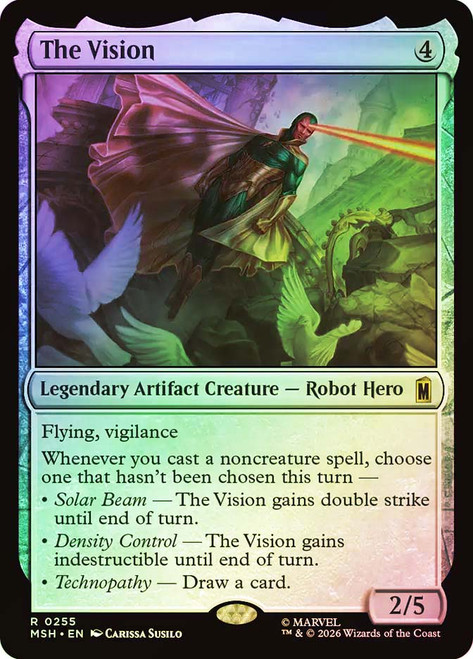 The Vision
Marvel Super Heroes
Single
Magic: The Gathering