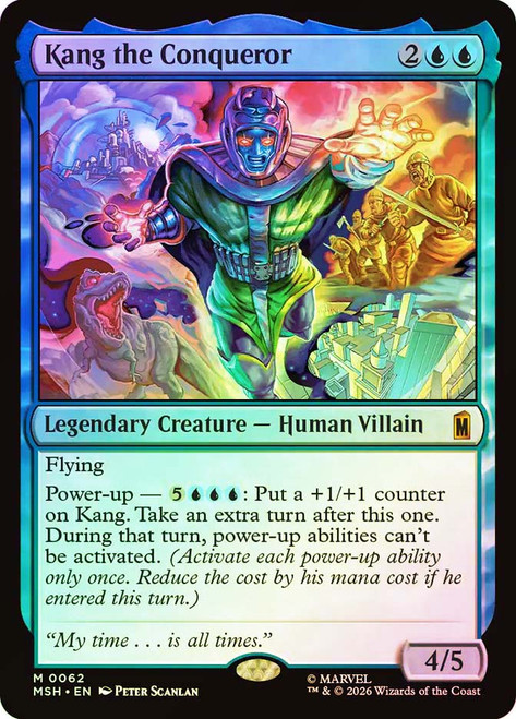 Kang the Conqueror
Marvel Super Heroes
Single
Magic: The Gathering