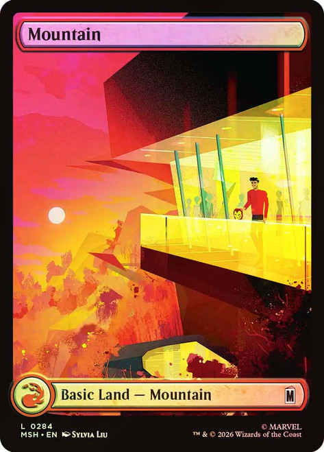 Mountain (#284)
Marvel Super Heroes
Single
Magic: The Gathering