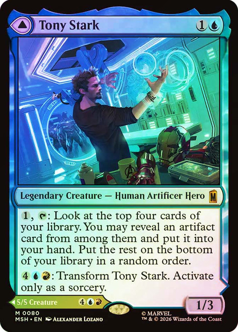 Tony Stark // The Invincible Iron Man
Marvel Super Heroes
Single
Magic: The Gathering