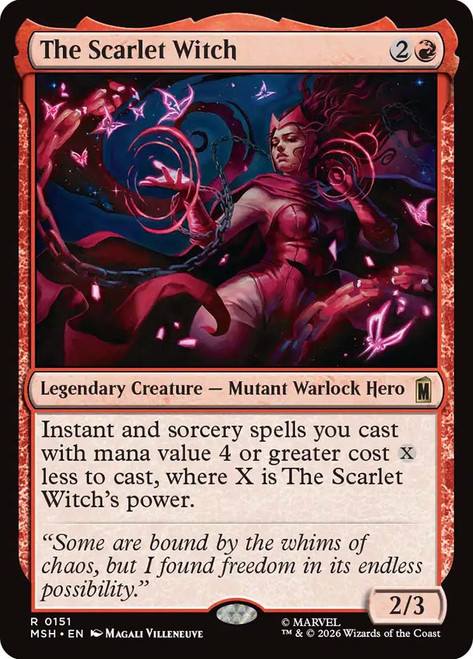 The Scarlet Witch | Marvel Super Heroes | Star City Games