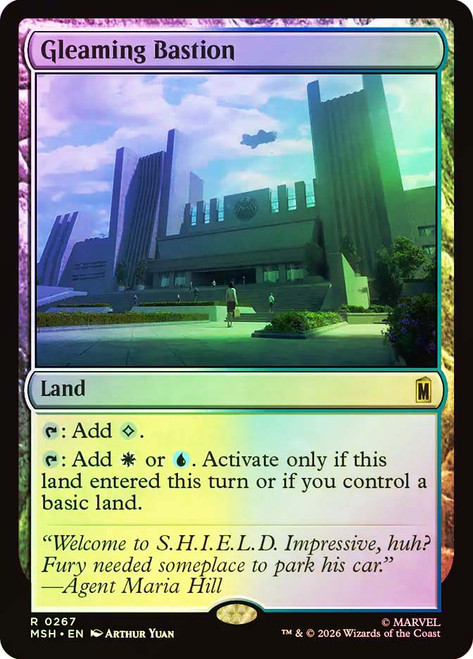 Gleaming Bastion
Marvel Super Heroes
Single
Magic: The Gathering