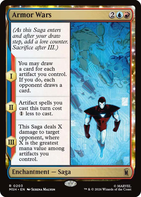 Armor Wars
Marvel Super Heroes
Single
Magic: The Gathering
