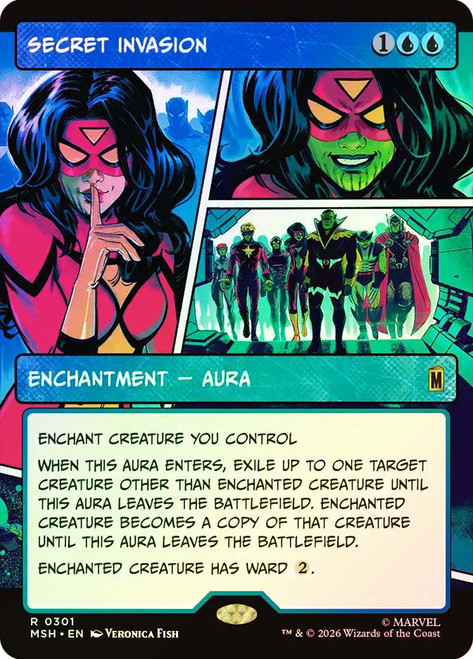 Secret Invasion
Marvel Super Heroes
Single
Magic: The Gathering