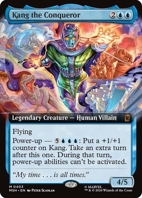Kang the Conqueror
Marvel Super Heroes
Single
Magic: The Gathering