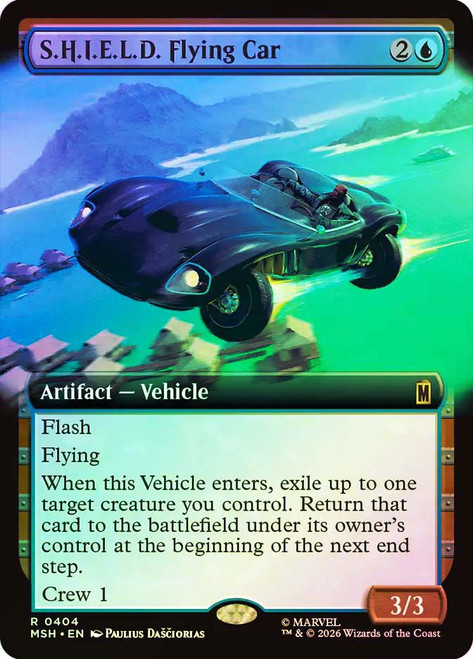 S.H.I.E.L.D. Flying Car
Marvel Super Heroes
Single
Magic: The Gathering