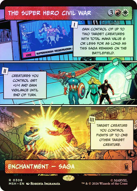 The Super Hero Civil War
Marvel Super Heroes
Single
Magic: The Gathering