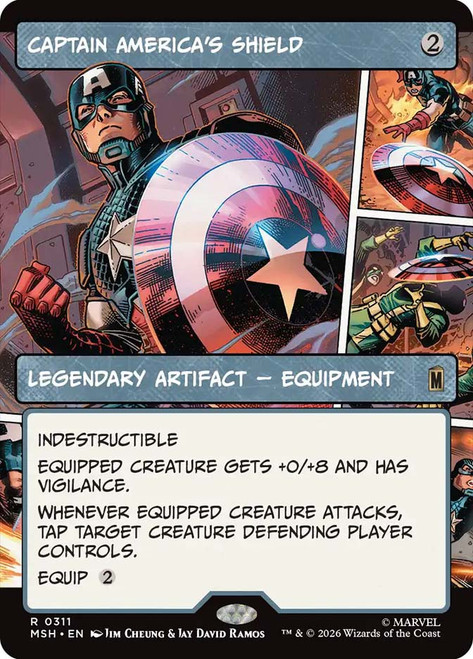Captain America's Shield
Marvel Super Heroes
Single
Magic: The Gathering