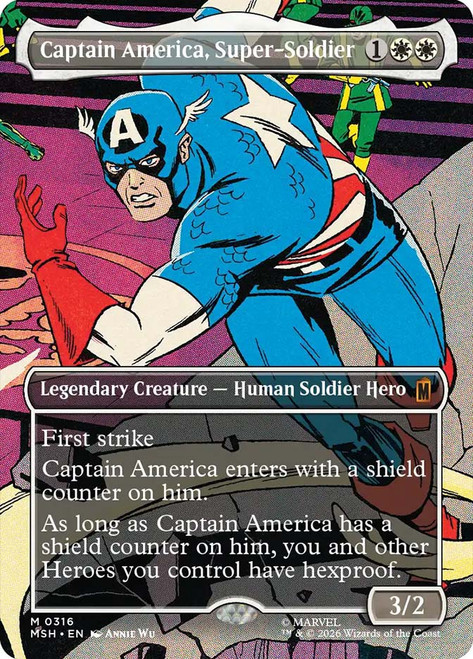 Captain America, Super-Soldier | Marvel Super Heroes | Star City Games