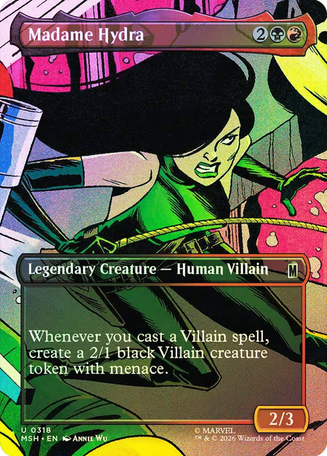 Madame Hydra
Marvel Super Heroes
Single
Magic: The Gathering