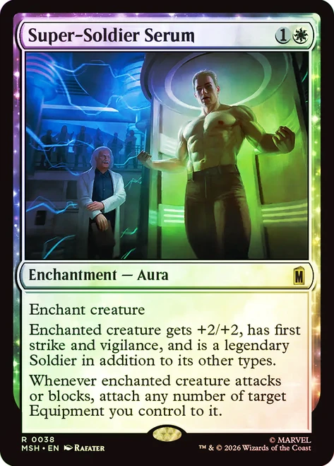 Super-Soldier Serum
Marvel Super Heroes
Single
Magic: The Gathering