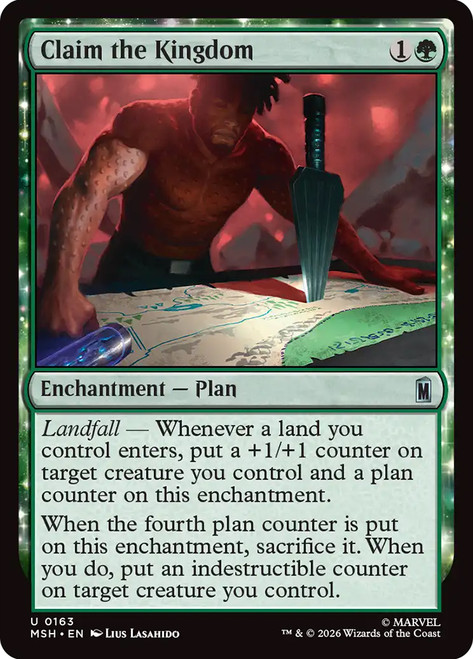 Claim the Kingdom
Marvel Super Heroes
Single
Magic: The Gathering