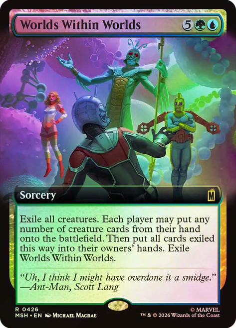 Worlds Within Worlds
Marvel Super Heroes
Single
Magic: The Gathering