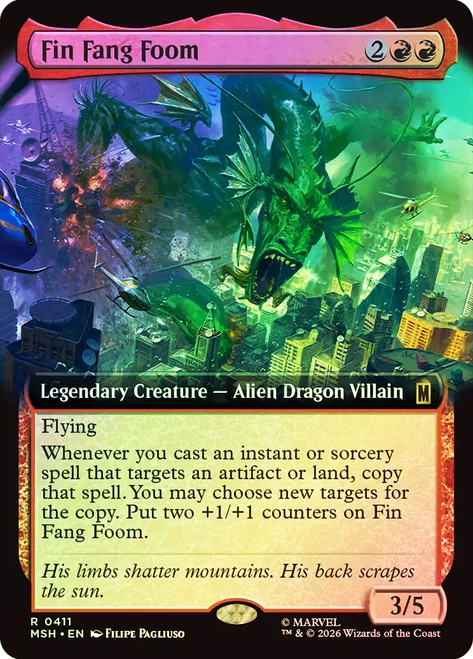 Fin Fang Foom
Marvel Super Heroes
Single
Magic: The Gathering