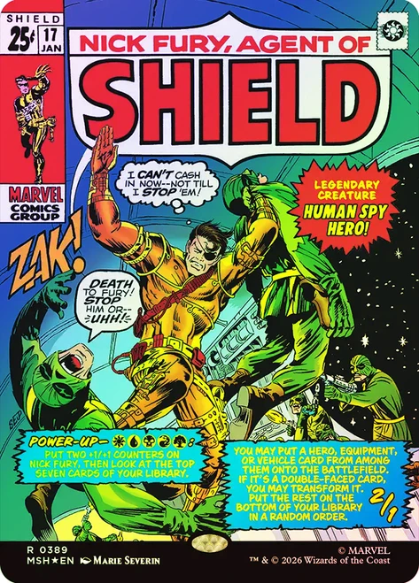 Nick Fury, Agent of S.H.I.E.L.D.
Marvel Super Heroes
Single
Magic: The Gathering