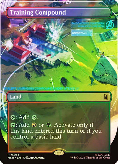 Training Compound
Marvel Super Heroes
Single
Magic: The Gathering