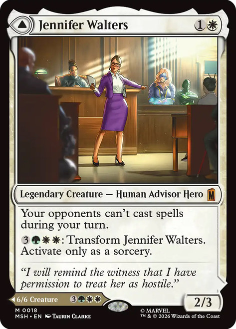 マジック：ザ・ギャザリング MTG Jennifer Walters Sensational SheHulk Jennifer Walters // The Sensational She-Hulk | Marvel Super Heroes
